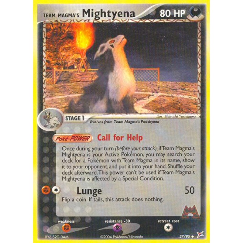 Team Magma's Mightyena (37/95) [EX: Team Magma vs Team Aqua]
