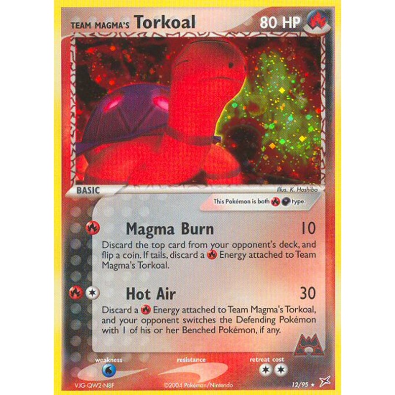 Team Magma's Torkoal (12/95) [EX: Team Magma vs Team Aqua]