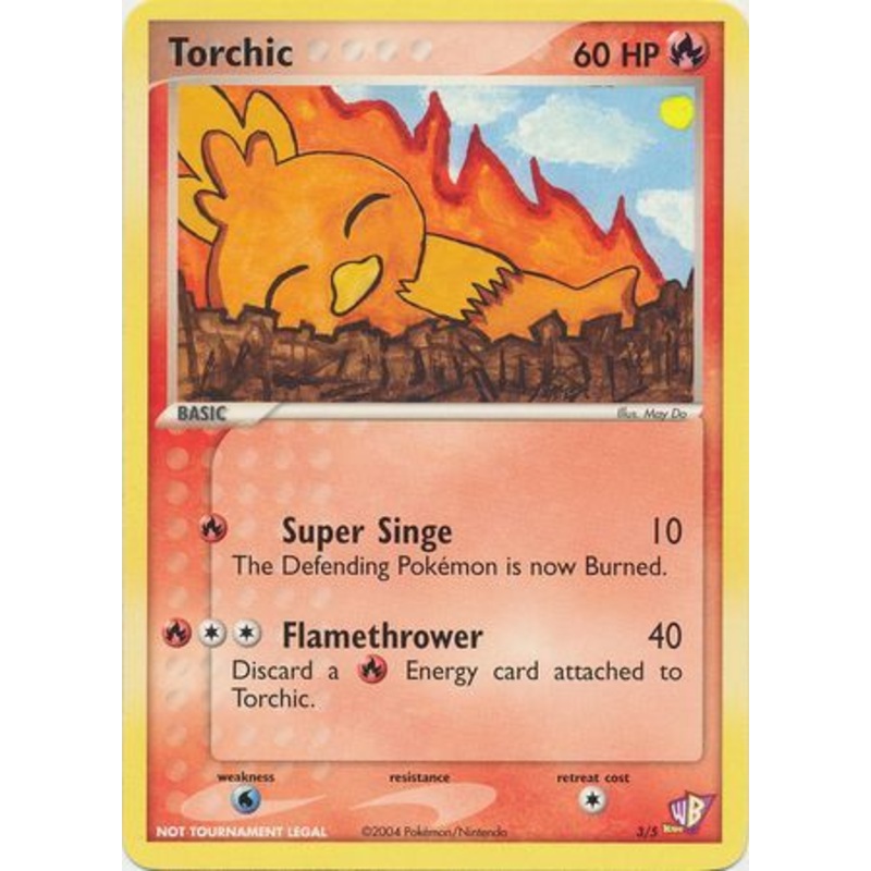 Torchic (3/5) [Kids WB Promos]