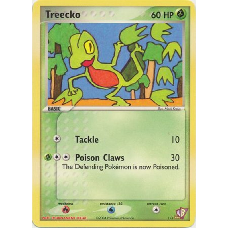 Treecko (1/5) [Kids WB Promos]