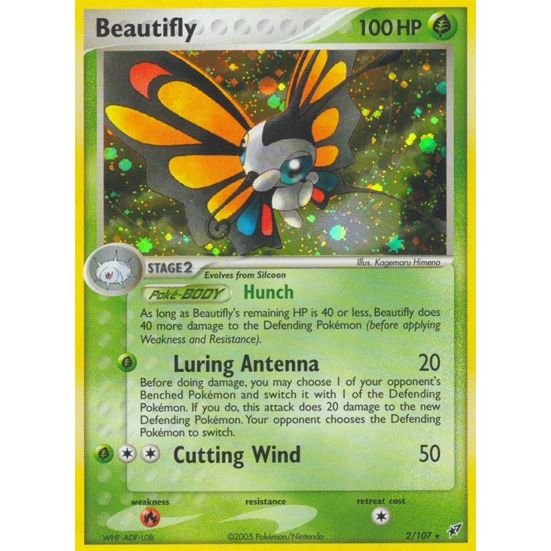 Beautifly (2/107) [EX: Deoxys]