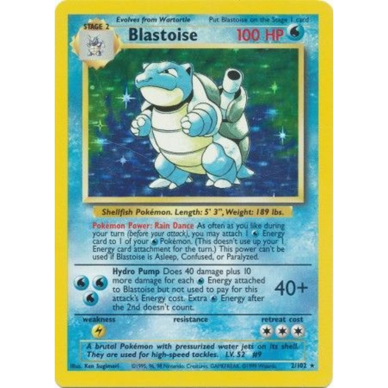 Blastoise (2/102) [Base Set Unlimited]