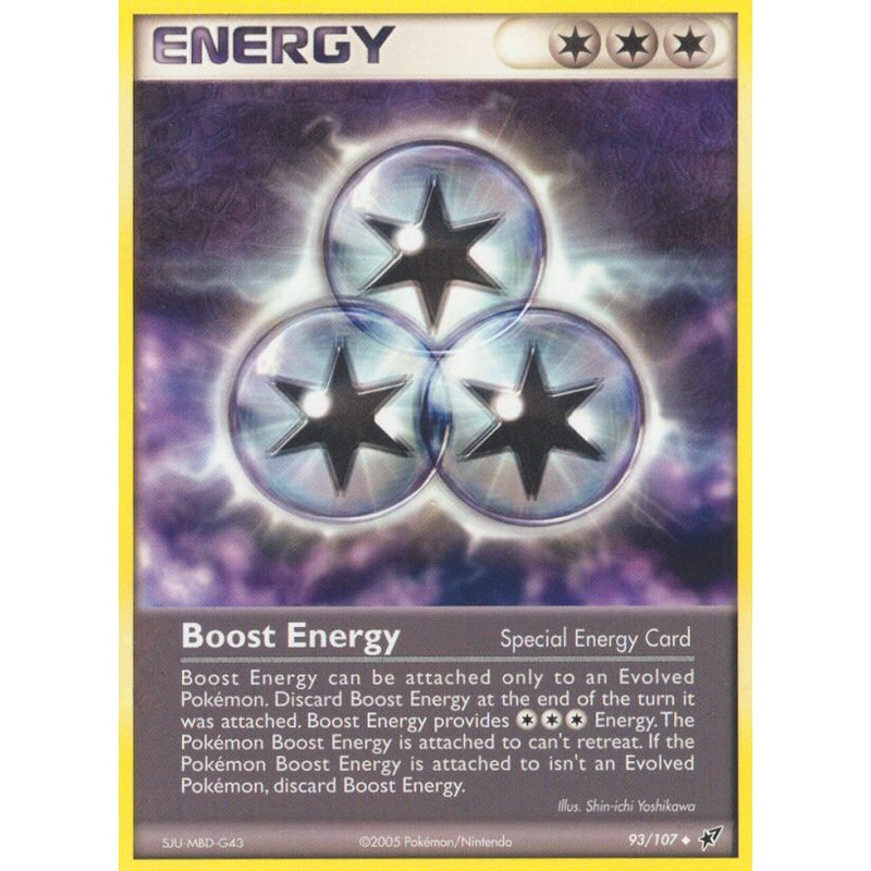 Boost Energy (93/107) [EX: Deoxys]