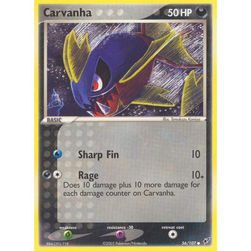 Carvanha (56/107) [EX: Deoxys]