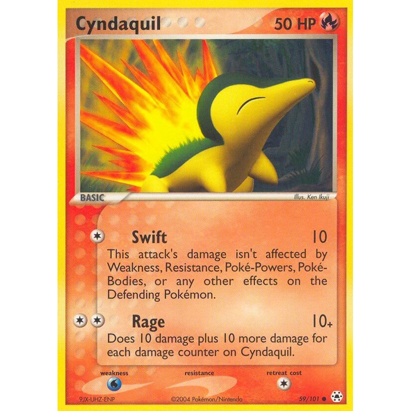 Cyndaquil (59/101) [EX: Battle Stadium]