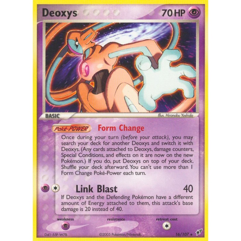 Deoxys (16/107) [EX: Deoxys]