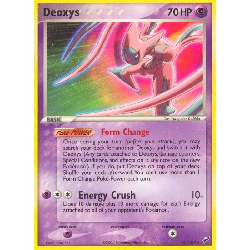 Deoxys (17/107) [EX: Deoxys]