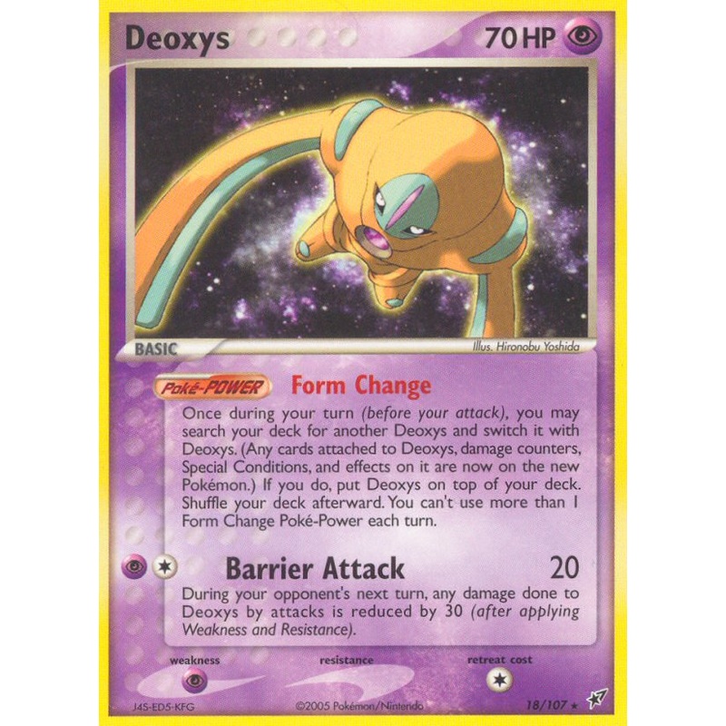 Deoxys (18/107) [EX: Deoxys]