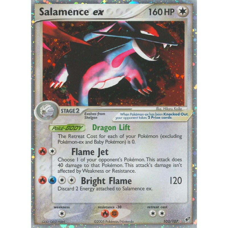 Salamence ex (103/107) [EX: Deoxys]