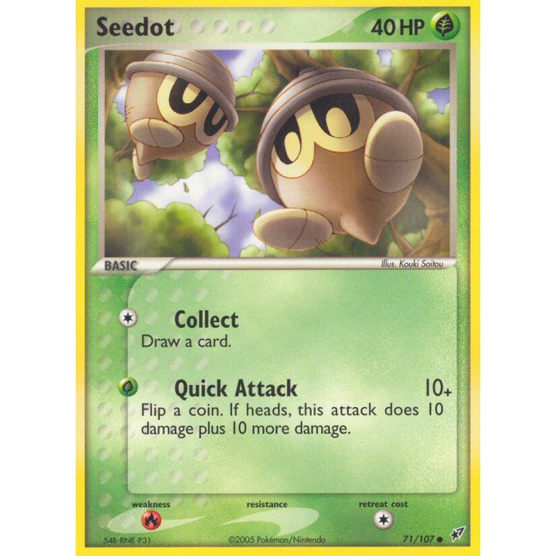 Seedot (71/107) [EX: Deoxys]