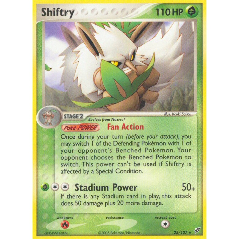 Shiftry (25/107) [EX: Deoxys]