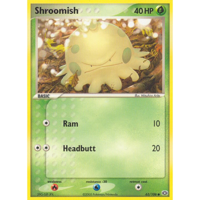 Shroomish (63/106) [EX: Emerald]