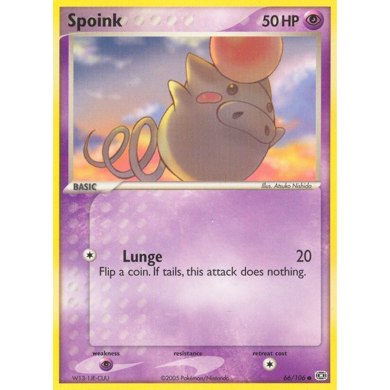 Spoink (66/106) [EX: Emerald]