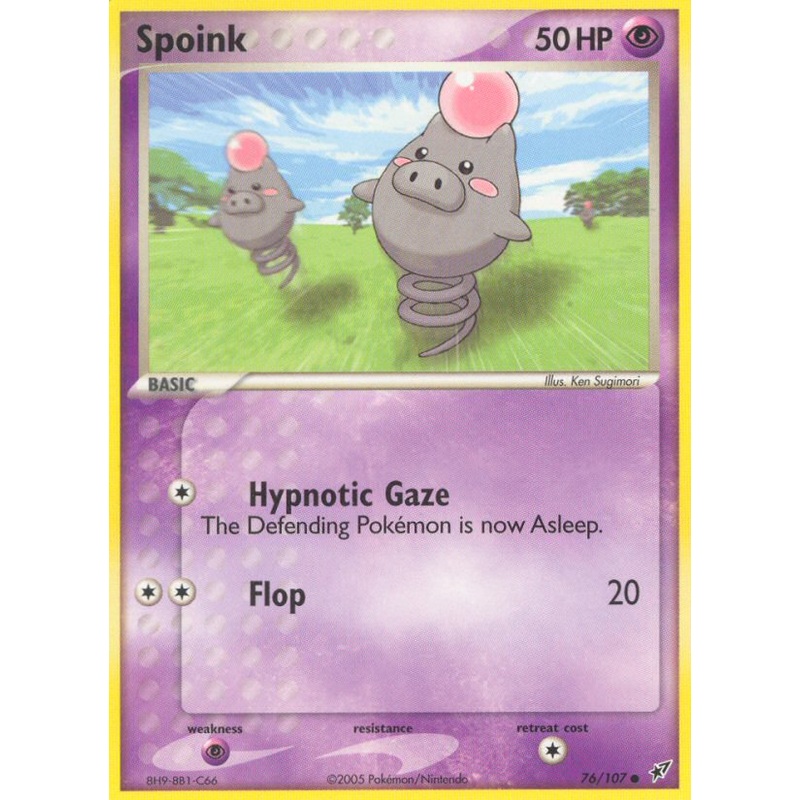 Spoink (76/107) [EX: Deoxys]