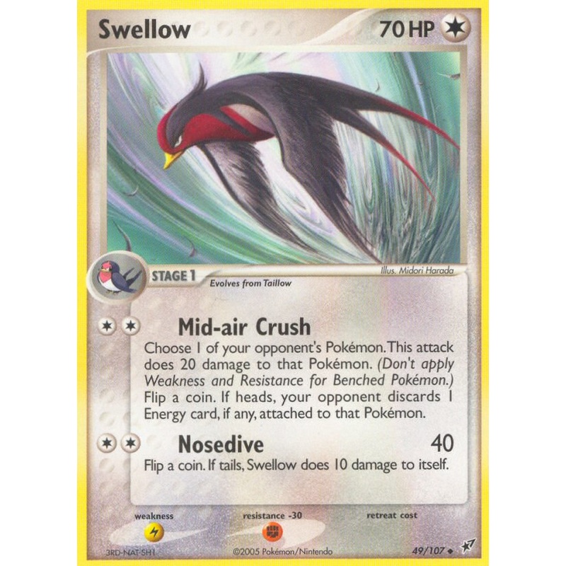 Swellow (49/107) [EX: Deoxys]