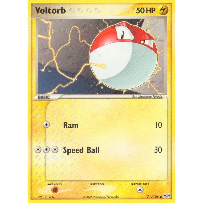 Voltorb (71/106) [EX: Emerald]