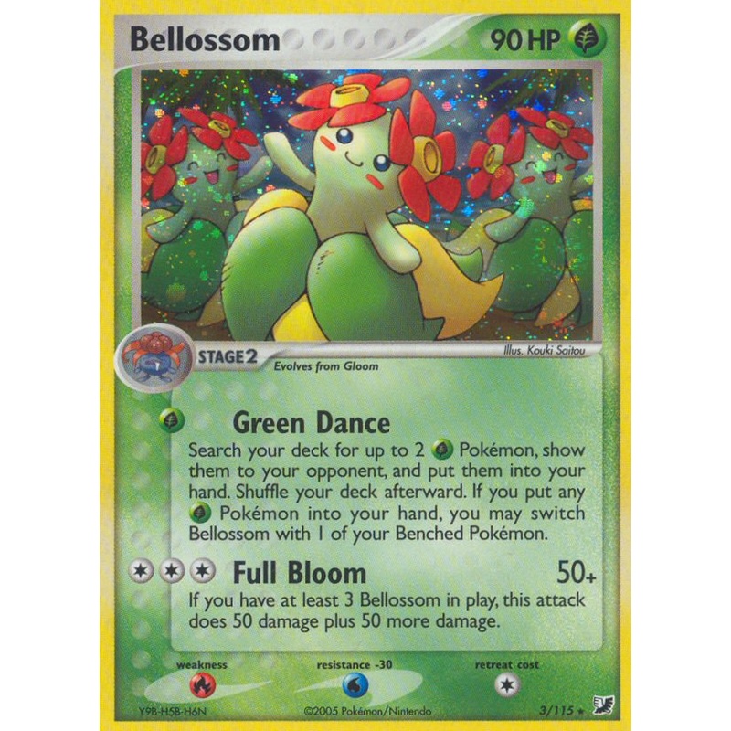Bellossom (3/115) [EX: Unseen Forces]