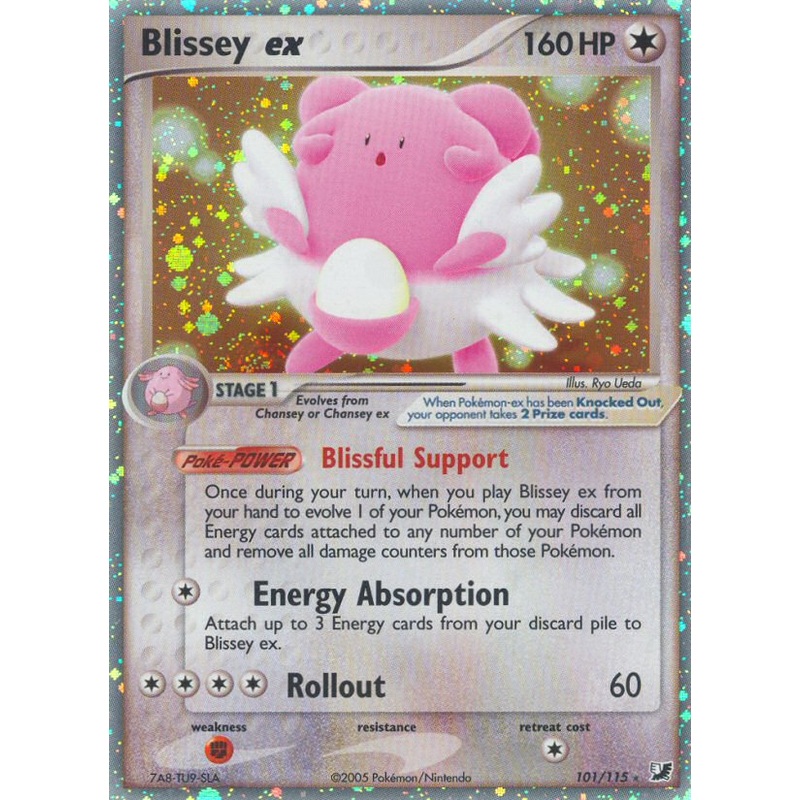Blissey ex (101/115) [EX: Unseen Forces]