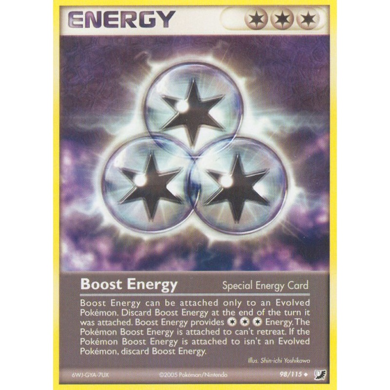 Boost Energy (98/115) [EX: Unseen Forces]