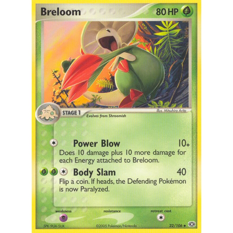 Breloom (22/106) [EX: Emerald]