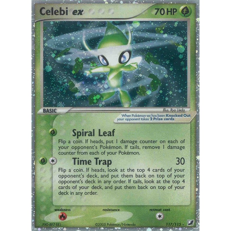 Celebi ex (117/115) [EX: Unseen Forces]