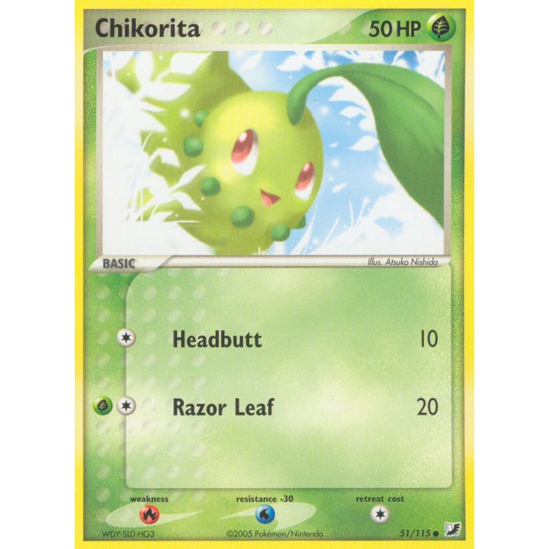 Chikorita (51/115) [EX: Unseen Forces]