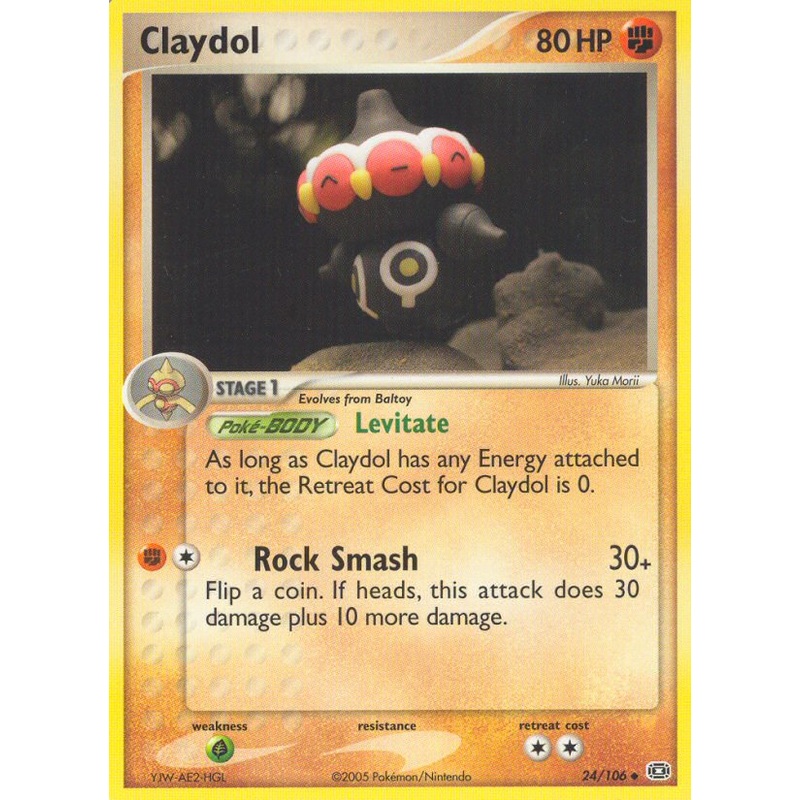 Claydol (24/106) [EX: Emerald]