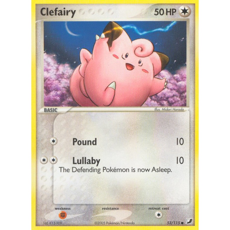 Clefairy (53/115) [EX: Unseen Forces]