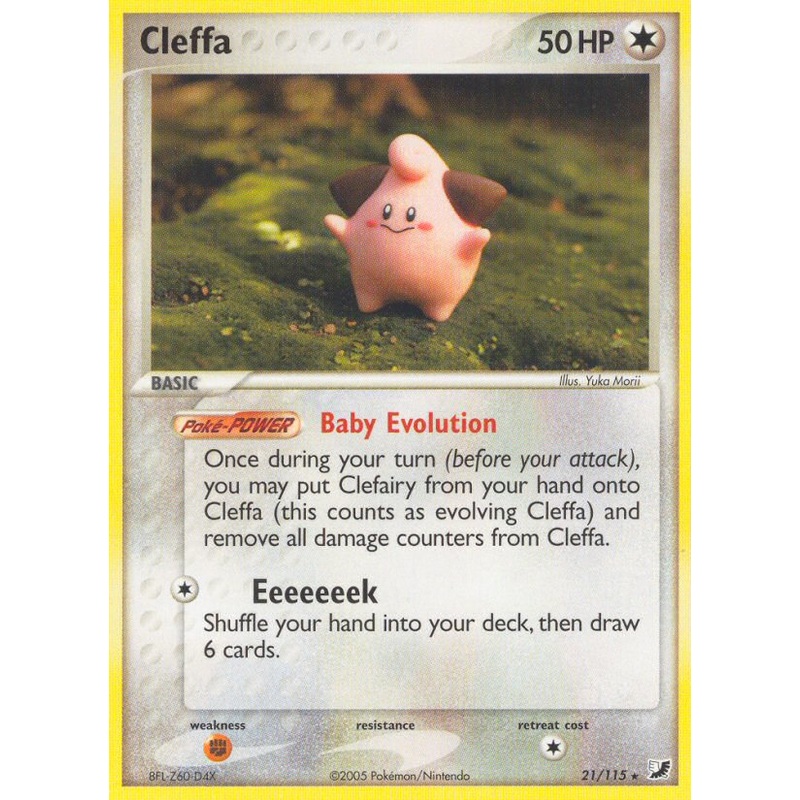 Cleffa (21/115) [EX: Unseen Forces]