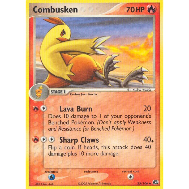 Combusken (25/106) [EX: Emerald]