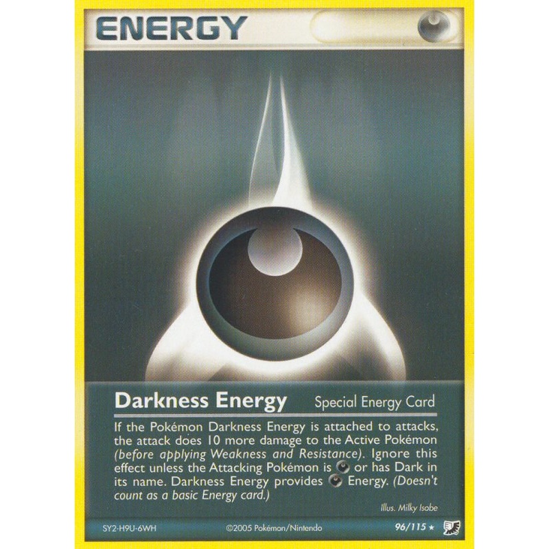 Darkness Energy (96/115) [EX: Unseen Forces]