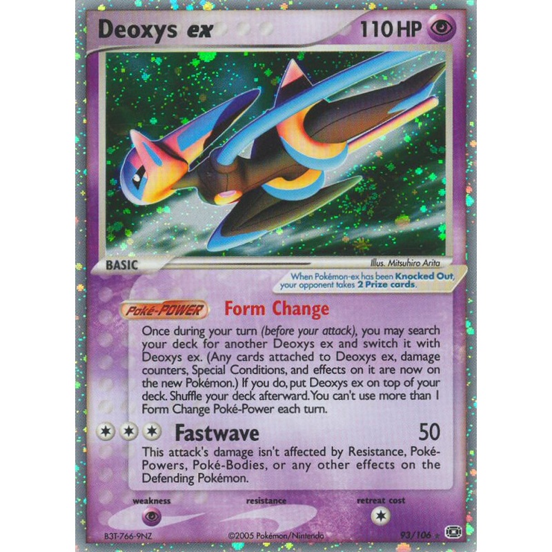 Deoxys ex (93/106) [EX: Emerald]