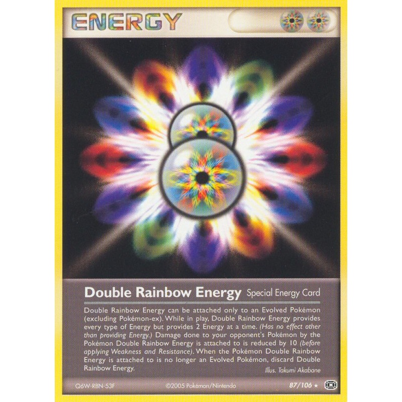 Double Rainbow Energy (87/106) [EX: Emerald]