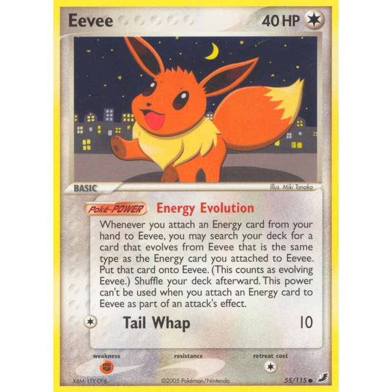 Eevee (55/115) [EX: Unseen Forces]