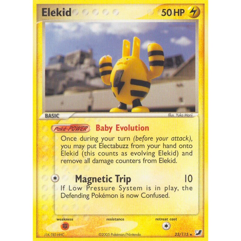 Elekid (23/115) [EX: Unseen Forces]