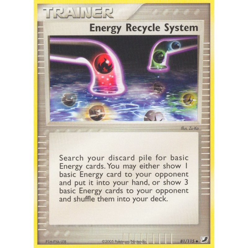 Energy Recycle System (81/115) [EX: Unseen Forces]