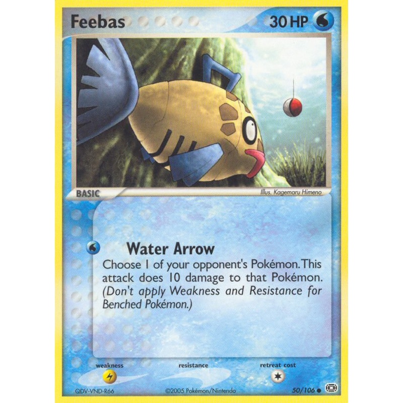 Feebas (50/106) [EX: Emerald]
