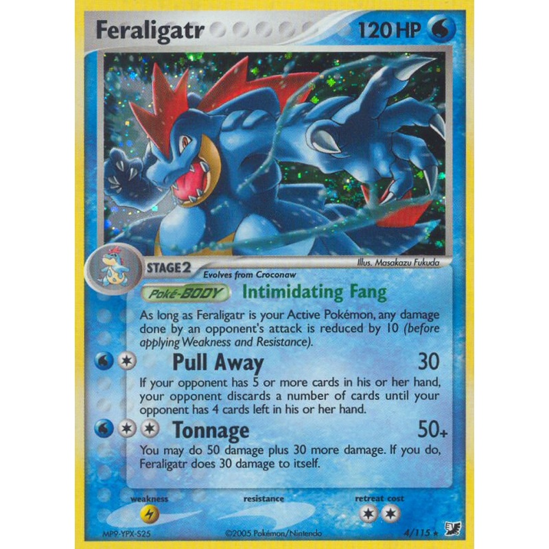 Feraligatr (4/115) [EX: Unseen Forces]