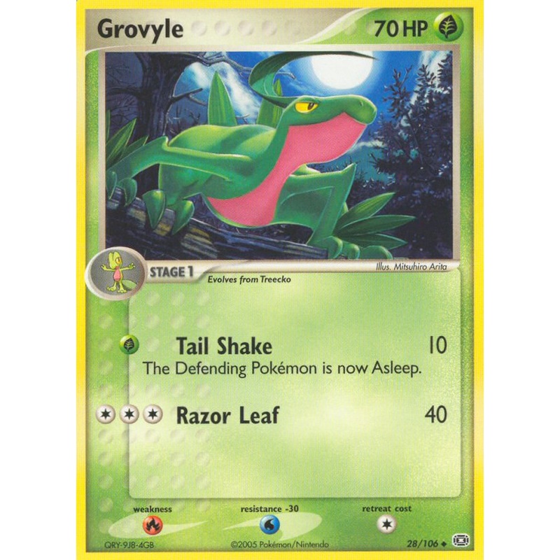 Grovyle (28/106) [EX: Emerald]