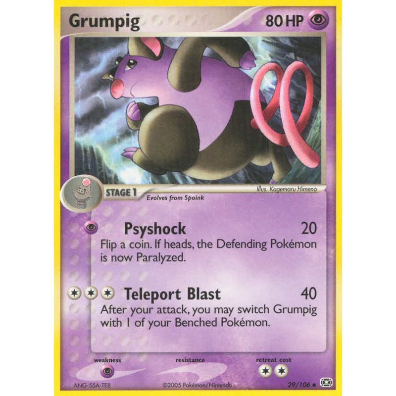 Grumpig (29/106) [EX: Emerald]
