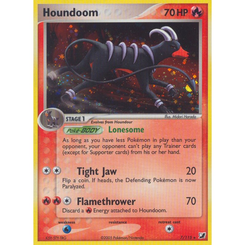Houndoom (7/115) [EX: Unseen Forces]