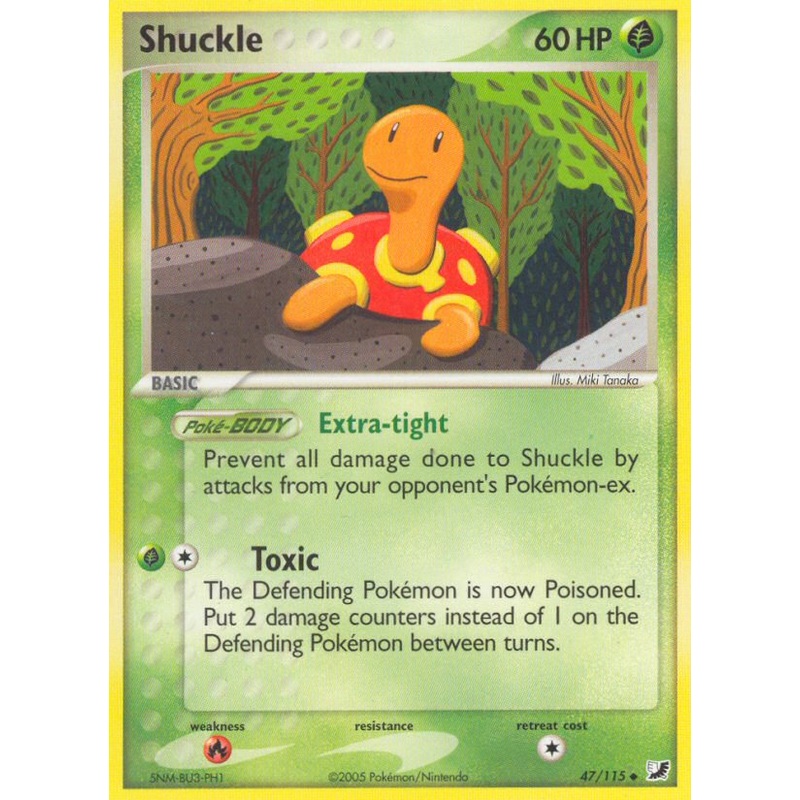 Shuckle (47/115) [EX: Unseen Forces]