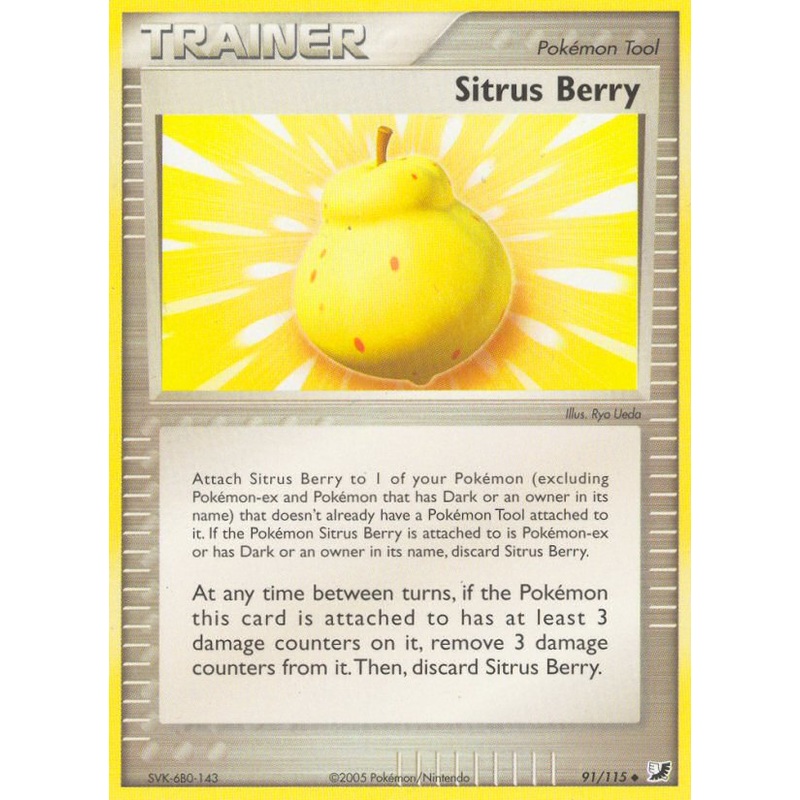 Sitrus Berry (91/115) [EX: Unseen Forces]