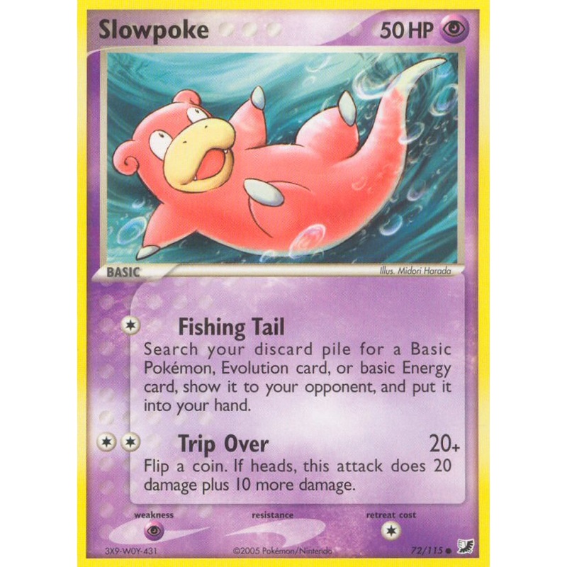 Slowpoke (72/115) [EX: Unseen Forces]