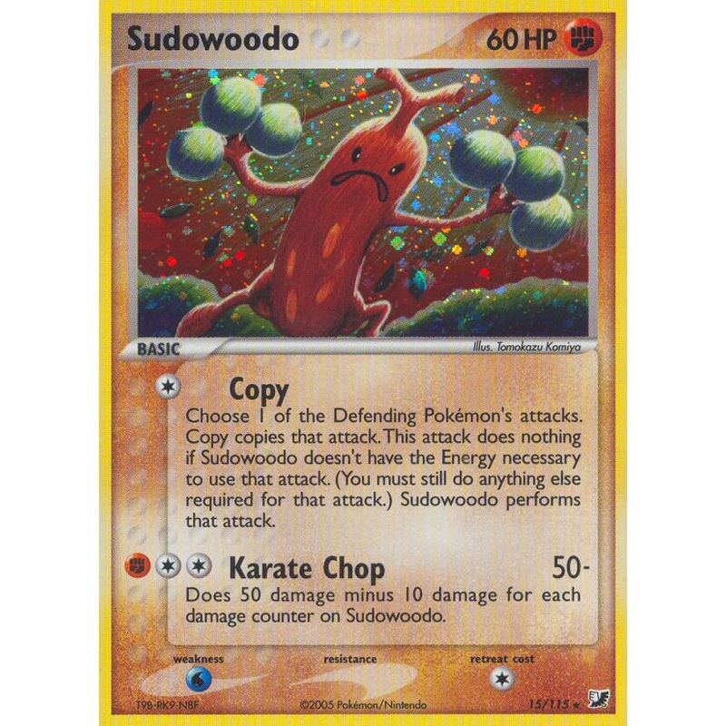 Sudowoodo (15/115) [EX: Unseen Forces]