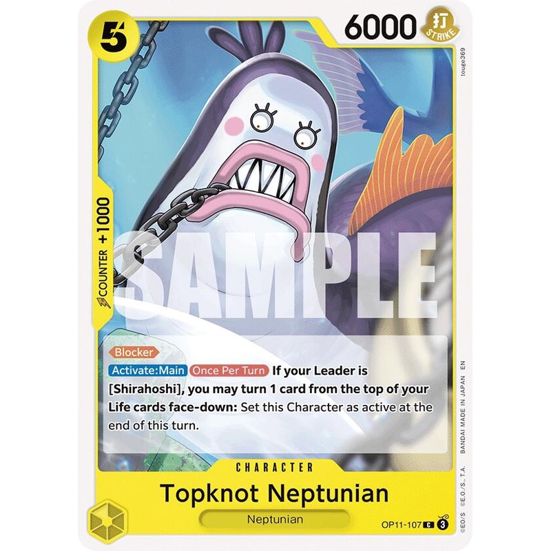 Topknot Neptunian [A Fist of Divine Speed]