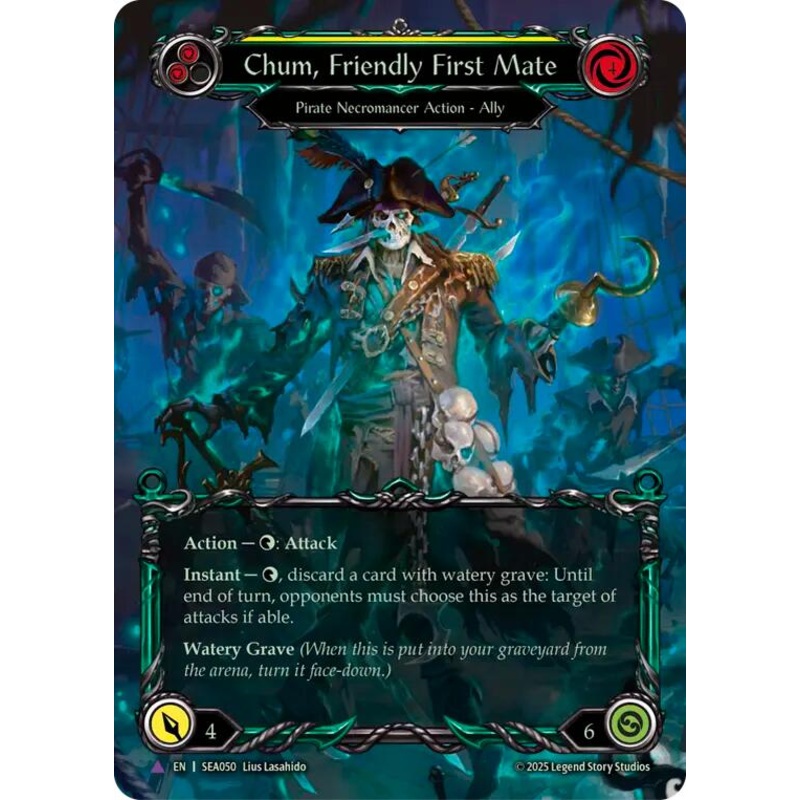 Chum, Friendly First Mate (Marvel Cold Foil) [SEA050] (High Seas)  Cold Foil