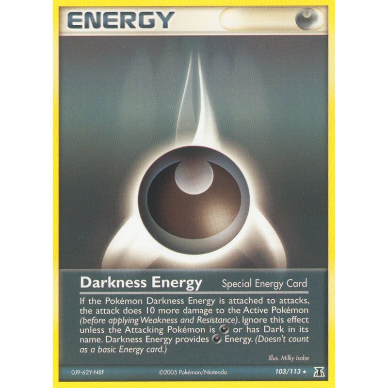 Darkness Energy (103/113) [EX: Delta Species]