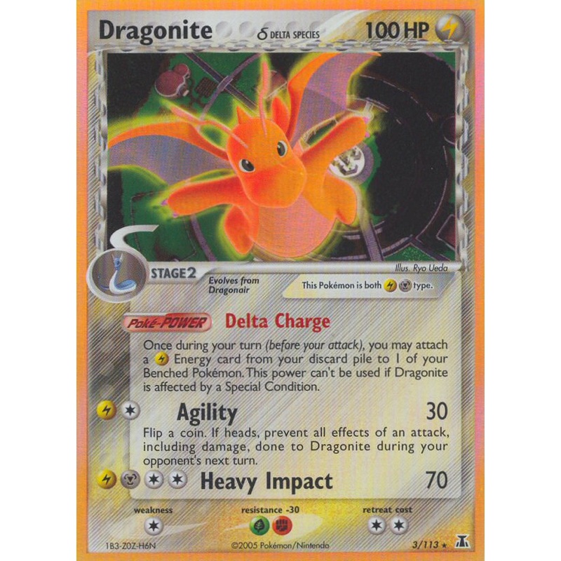 Dragonite (3/113) (Delta Species) [EX: Delta Species]