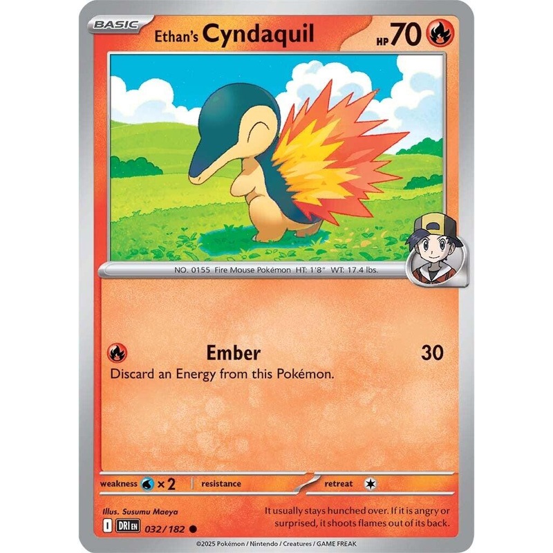 Ethan's Cyndaquil (032/182) [Scarlet & Violet: Destined Rivals]
